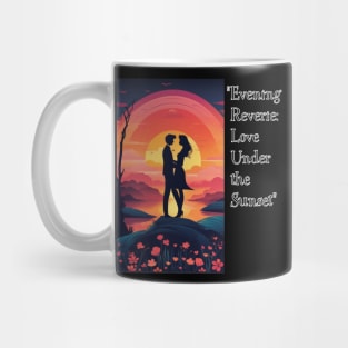 "Evening Reverie: Love Under the Sunset" Mug